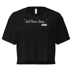 Ladies Festival Cali Crop Top Tee