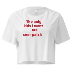 Ladies Festival Cali Crop Top Tee