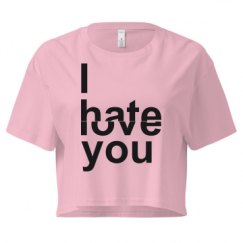 Ladies Festival Cali Crop Top Tee