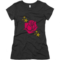 Ladies Slim Fit Super Soft Triblend Tee