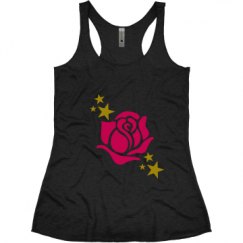 Ladies Slim Fit Super Soft Racerback Triblend Tank