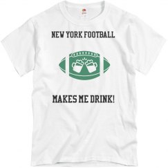 Green New York Football