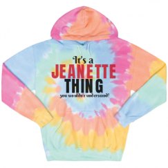 Unisex Tie-Dye Fleece Hoodie