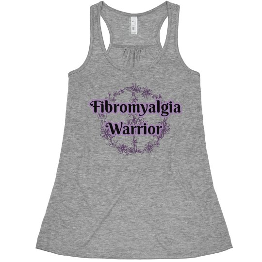 Fibromyalgia Warrior Flowy Tank Fibromyalgia Warrior Flowy Tank