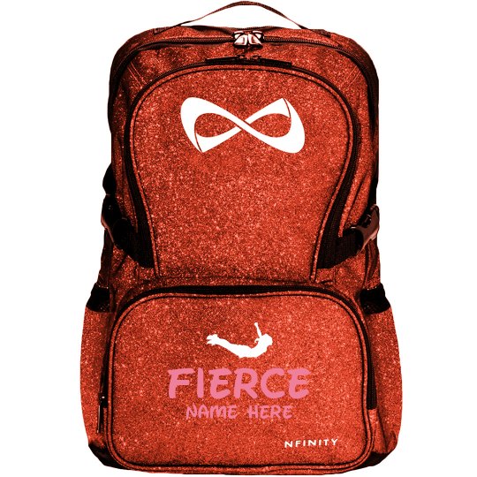 Fierce Cheerleader Custom Nfinity Sparkle Cheer Bag