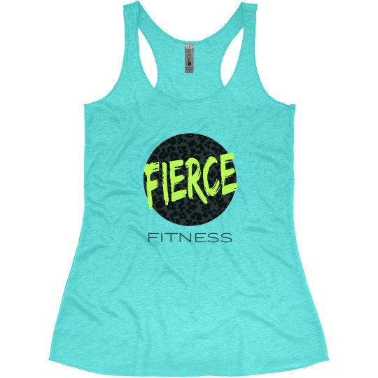 Fierce Fit Teal Tank