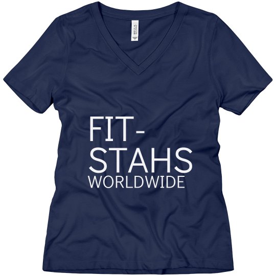Fitstahs Worldwide V neck