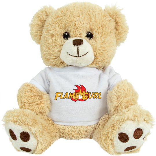 Flame Gurl Logo Medium Bear Flame Gurl Logo Medium Bear