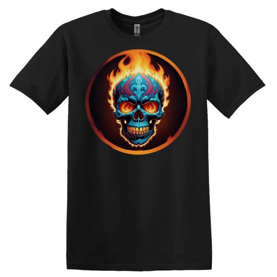 Flame Skull