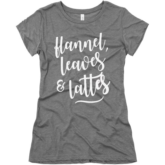 Flannel, leaves & lattes Flannel, leaves & lattes