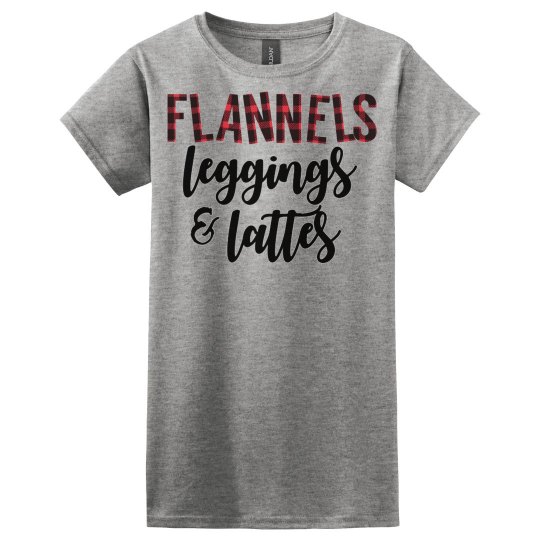 Flannels, leggings & lattes
