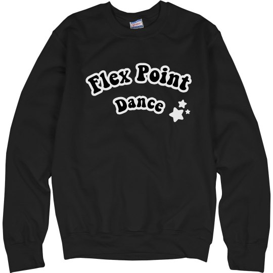 Flex Point Dance Crew Neck Adult Flex Point Dance Crew Neck Adult