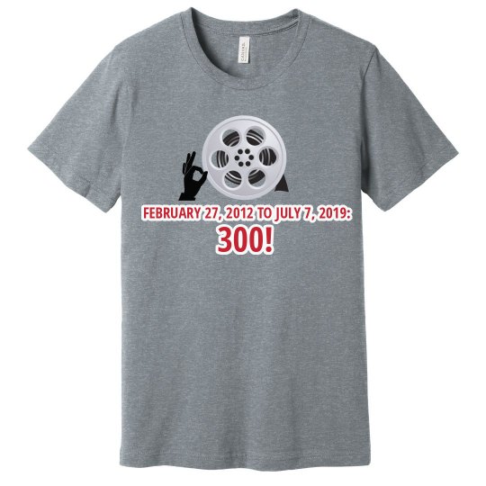 Flickuum 300 Commemoration T-Shirt, Unisex Flickuum 300 Commemoration T-Shirt, Unisex