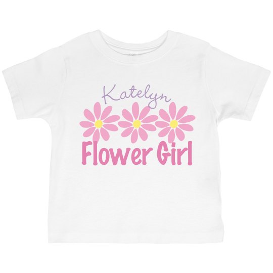 Flower Girl Pink Daisies