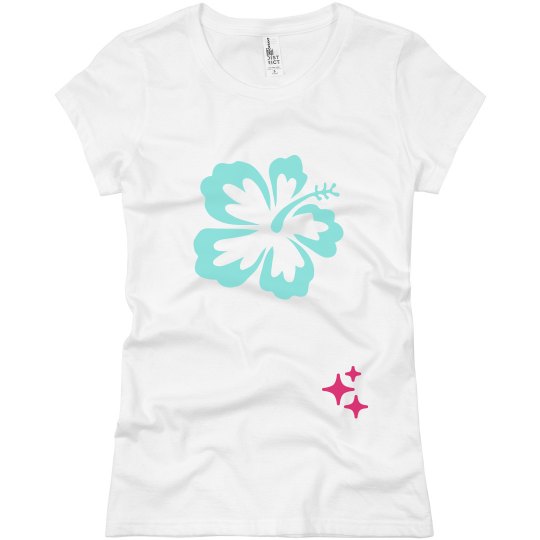 Flower tee