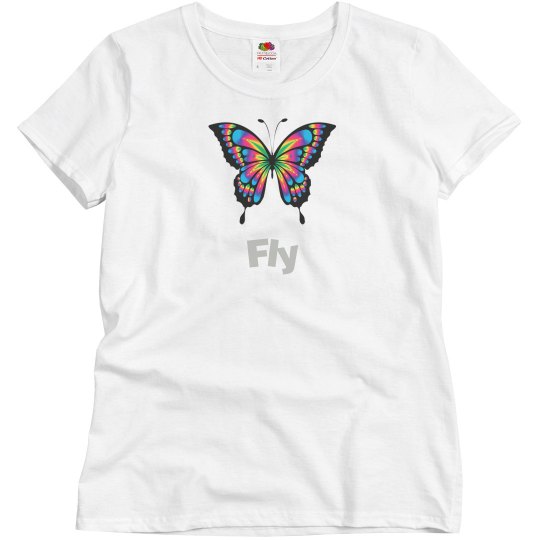 Fly butterfly top Fly butterfly top