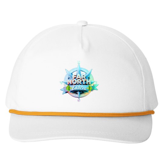 FNE Snapback Five-Panel Rope Hat FNE Snapback Five-Panel Rope Hat