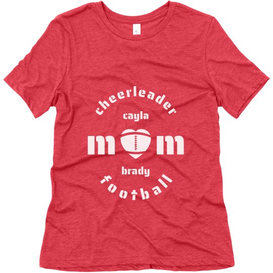 Football & Cheer Mom Jersey Football & Cheer Mom Jersey