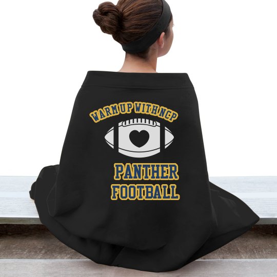 Football Blanket (Black) Football Blanket (Black)
