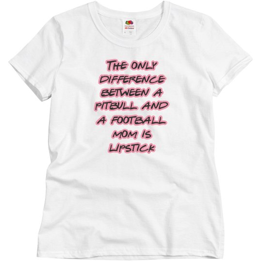 Football mom lipstick
