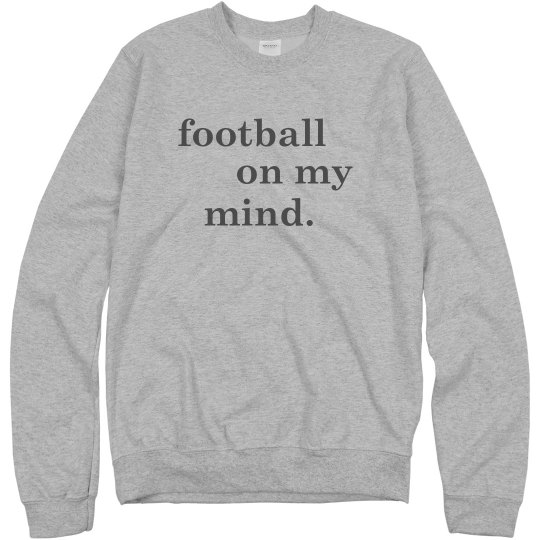 football on my mind.