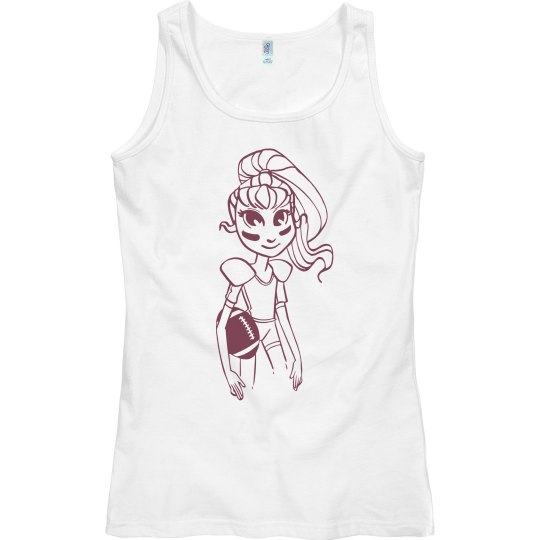 Football player chick