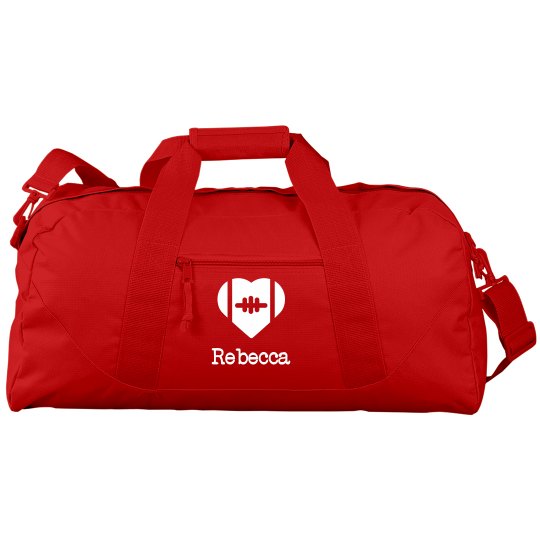 Football Sister Duffel Bag