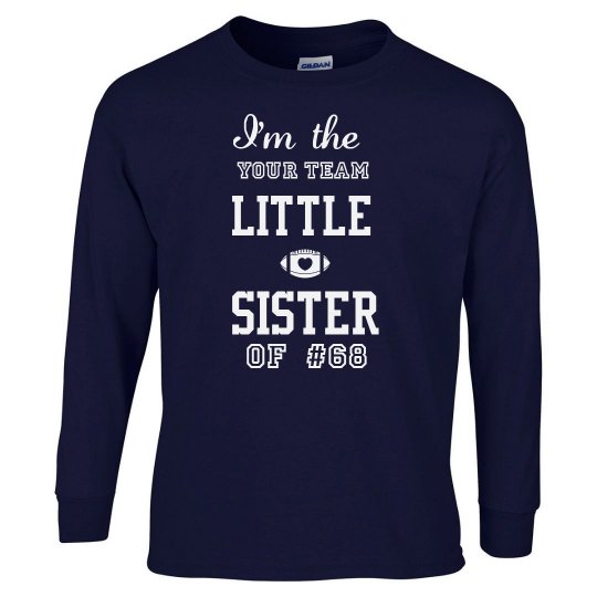 football sister long sleeve tshirt 