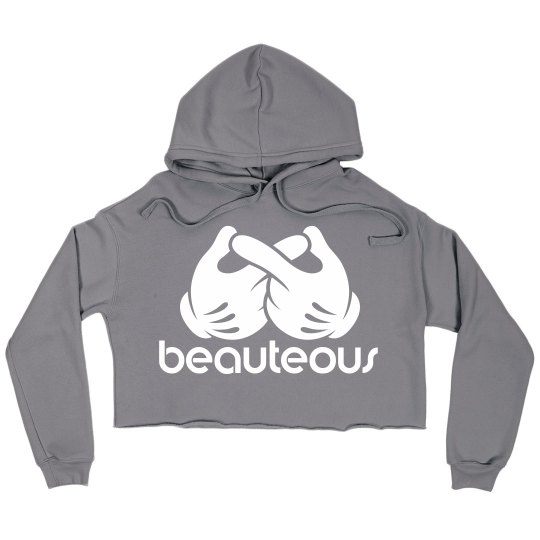 Forever Beauteous Crop Hoodie