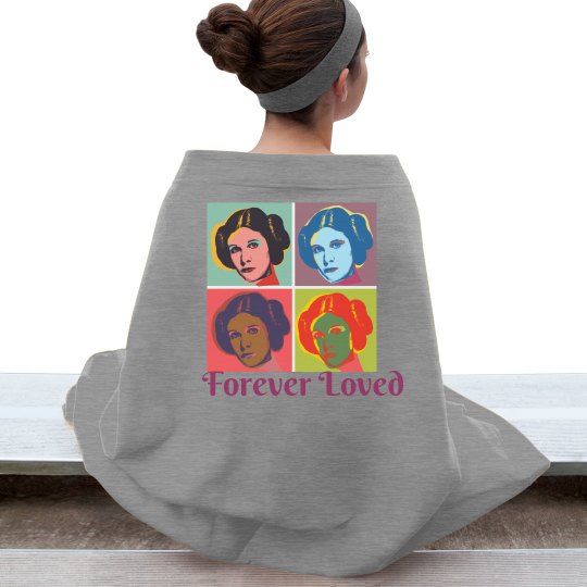 Forever Loved Princess Leia Stadium Blanket Forever Loved Princess Leia Stadium Blanket