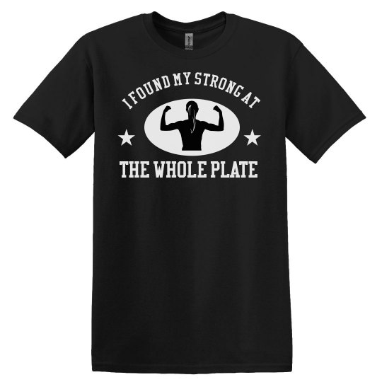Found My Strong T Black