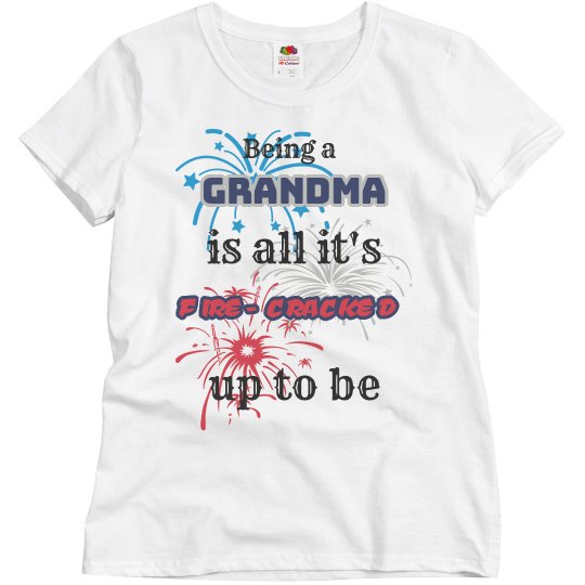 Fourth of July Grandma Shirt Fourth of July Grandma Shirt