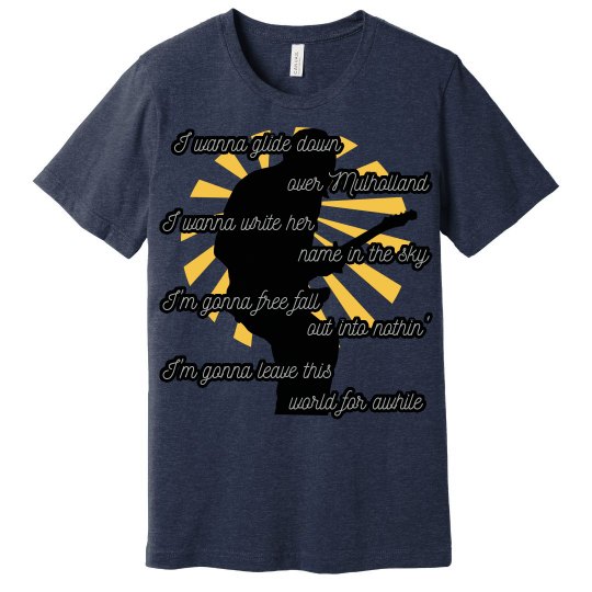 Free Falling Rock Lyric Tee