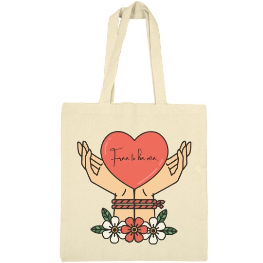 Free to Be Me Tote Bag