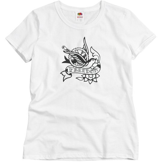 FREEDOM BIRD BIKE GEAR GRAPHIC FREEDOM BIRD BIKE GEAR GRAPHIC