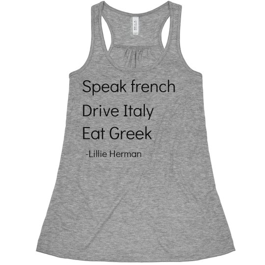 French Italy Greek 