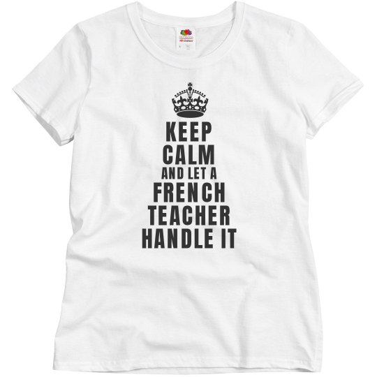 French teacher handle it French teacher handle it