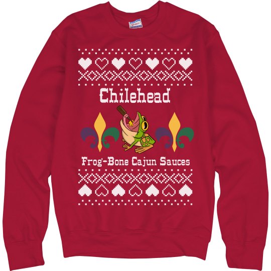Frog-Bone Cajun Sauces Ugly Sweater Frog-Bone Cajun Sauces Ugly Sweater