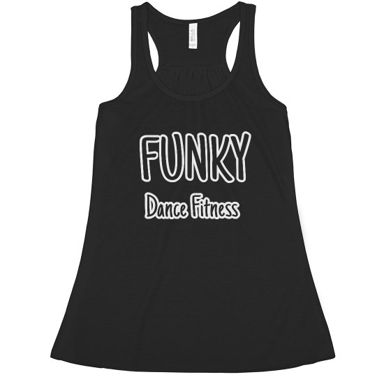 Funky Dance Fitness Flowy Racerback 