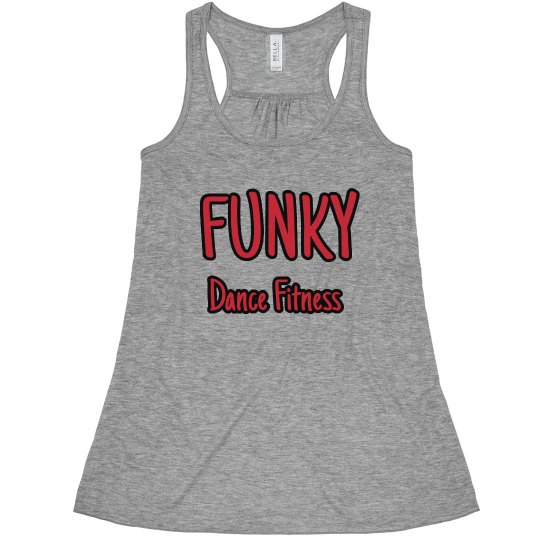 Funky Dance Fitness Flowy Racerback 