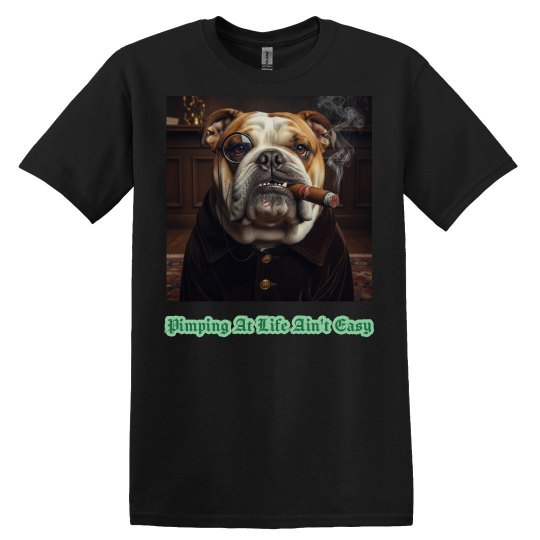Funny Bull Dog tee shirt Funny Bull Dog tee shirt