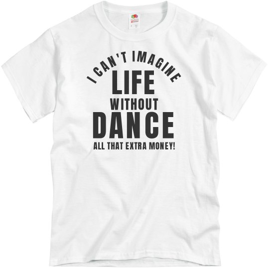 T-shirt Humour “Dancer Financer” – Crédit Card Fun, Manches Courtes, Pour Femme, Cadeau Drôle