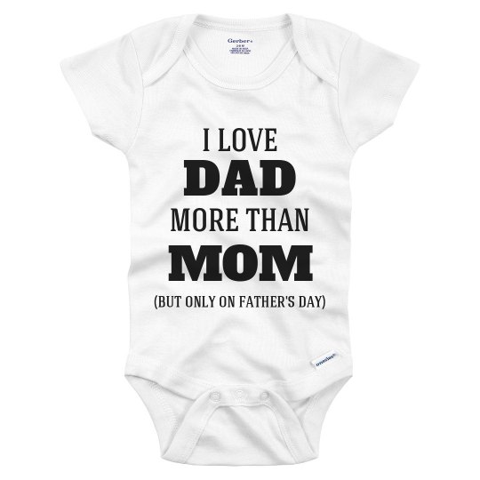 Funny Father's Day Onesie Gift Infant Onesies
