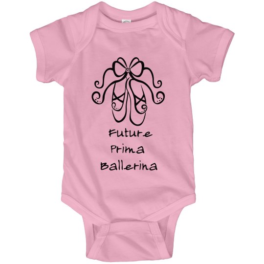 Future Prima ballerina onesie 