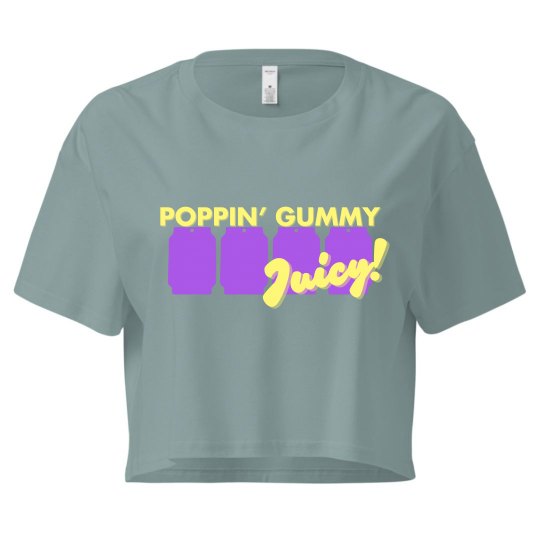 gavv poppin' gummy crop top
