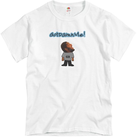 GB GOTDAMNME Wht/Blue