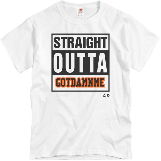 GB GOTDAMNME Wht/Org GB GOTDAMNME Wht/Org