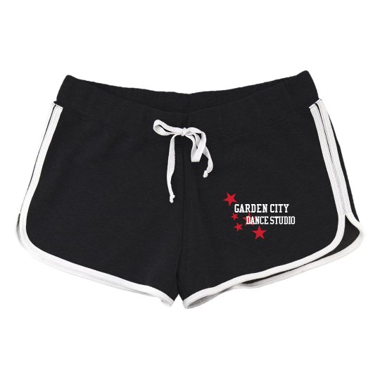 GCDS Red/Black Star Shorts GCDS Red/Black Star Shorts