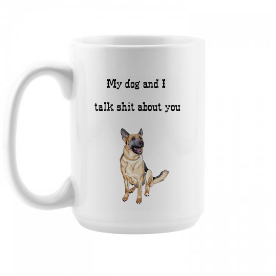 German Shepard Dog Mom Mug