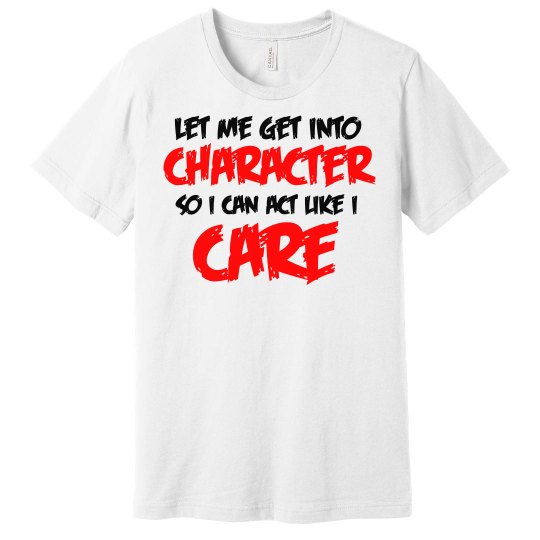 Get Into Character Get Into Character